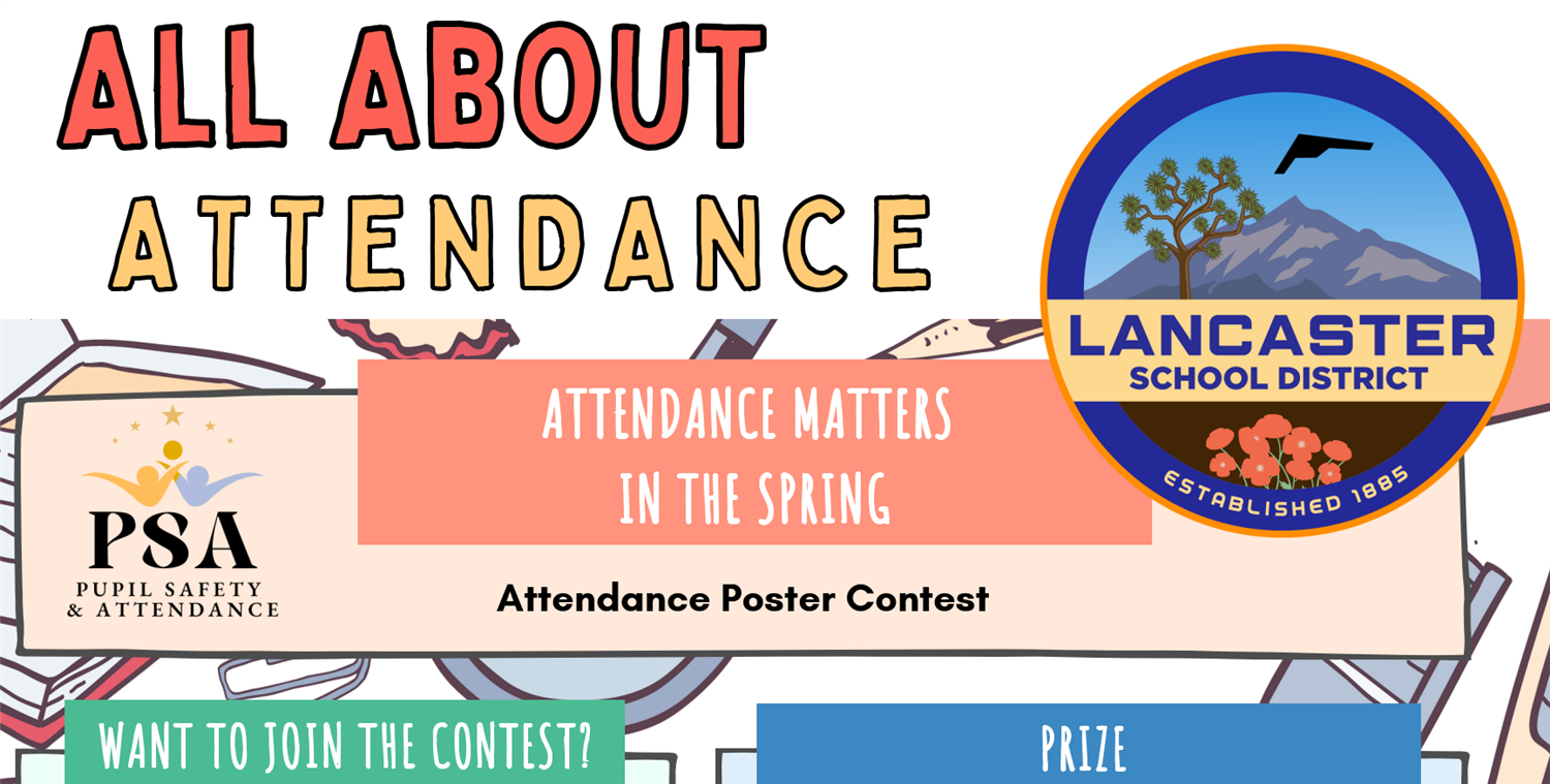 Spring Attendance Poster Contest